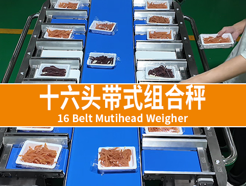 十六头带式组合秤（紫薯干 红薯干）